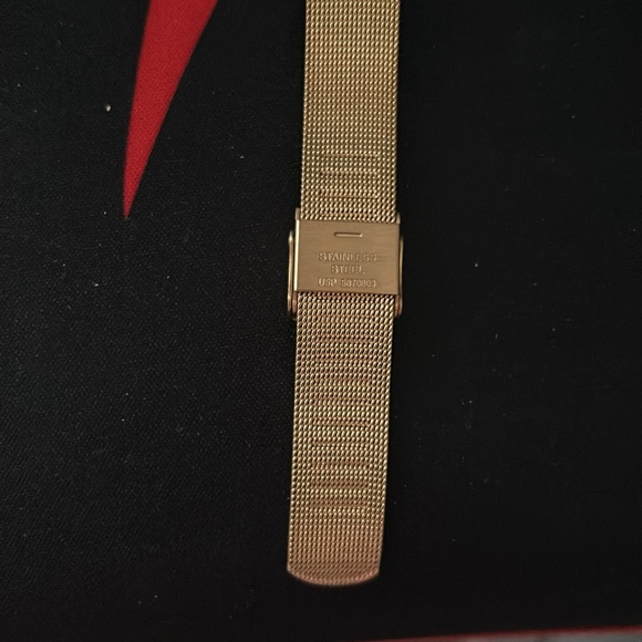 Skagen Freja Lille Rose Gold-Tone Steel Mesh Watch - Picture 5 of 6